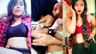 Horny Teen Couple Enjoying Doggy Style Fucking Nude