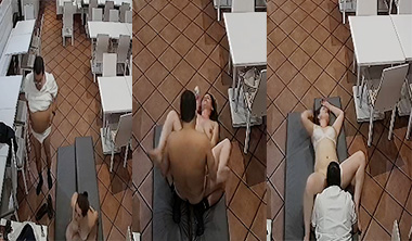 Old Uncle Affair With Nude Girl Restaurant CCTV Viral – Part 1